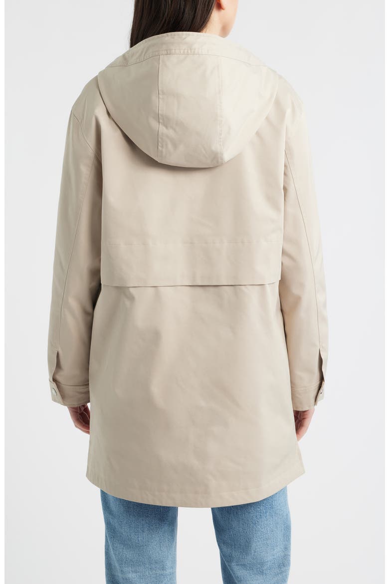 Water Repellent Hooded Jacket, Alternate, color, BIRCH