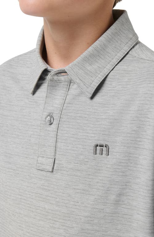 Travismathew Kids' Y The Heater Polo In Gray