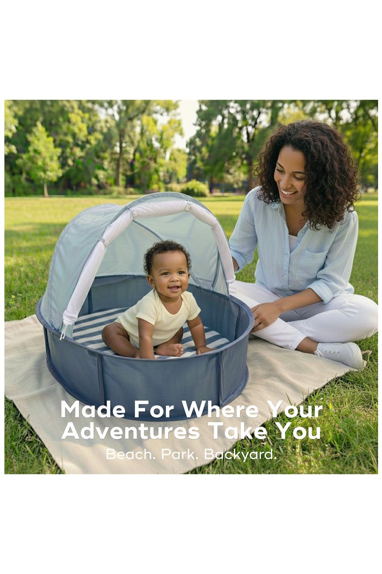 Babyni Anti-UV Infant Pop Up Tent, Alternate, color, MARINE