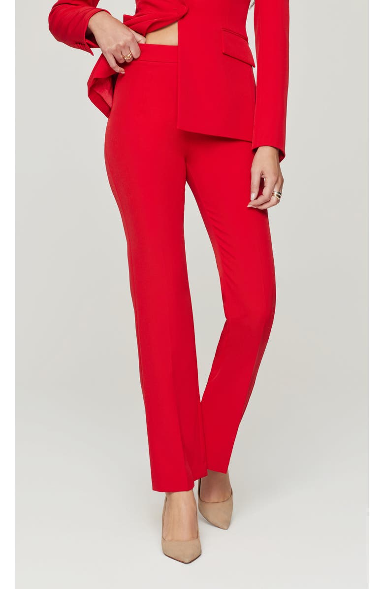Generation Love Nellie Crepe Pants, Alternate, color, Red