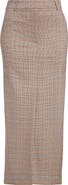 Veronica Beard Maxine Plaid Midi Skirt
