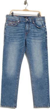 True Religion Geno Big T Flap Pocket Slim Fit Jeans