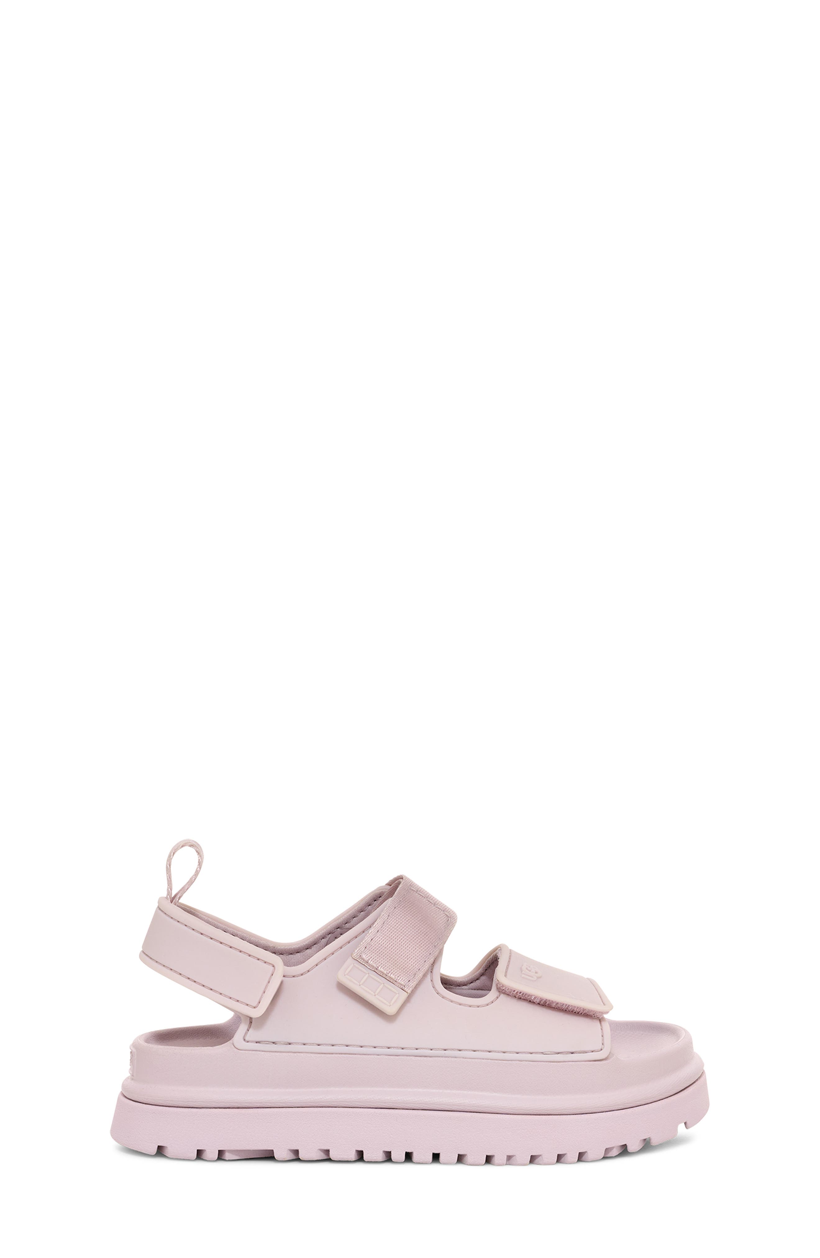 UGG<sup>®</sup> Kids' Goldenglow Water Friendly Slingback Sandal, Alternate, color, Bay Fog