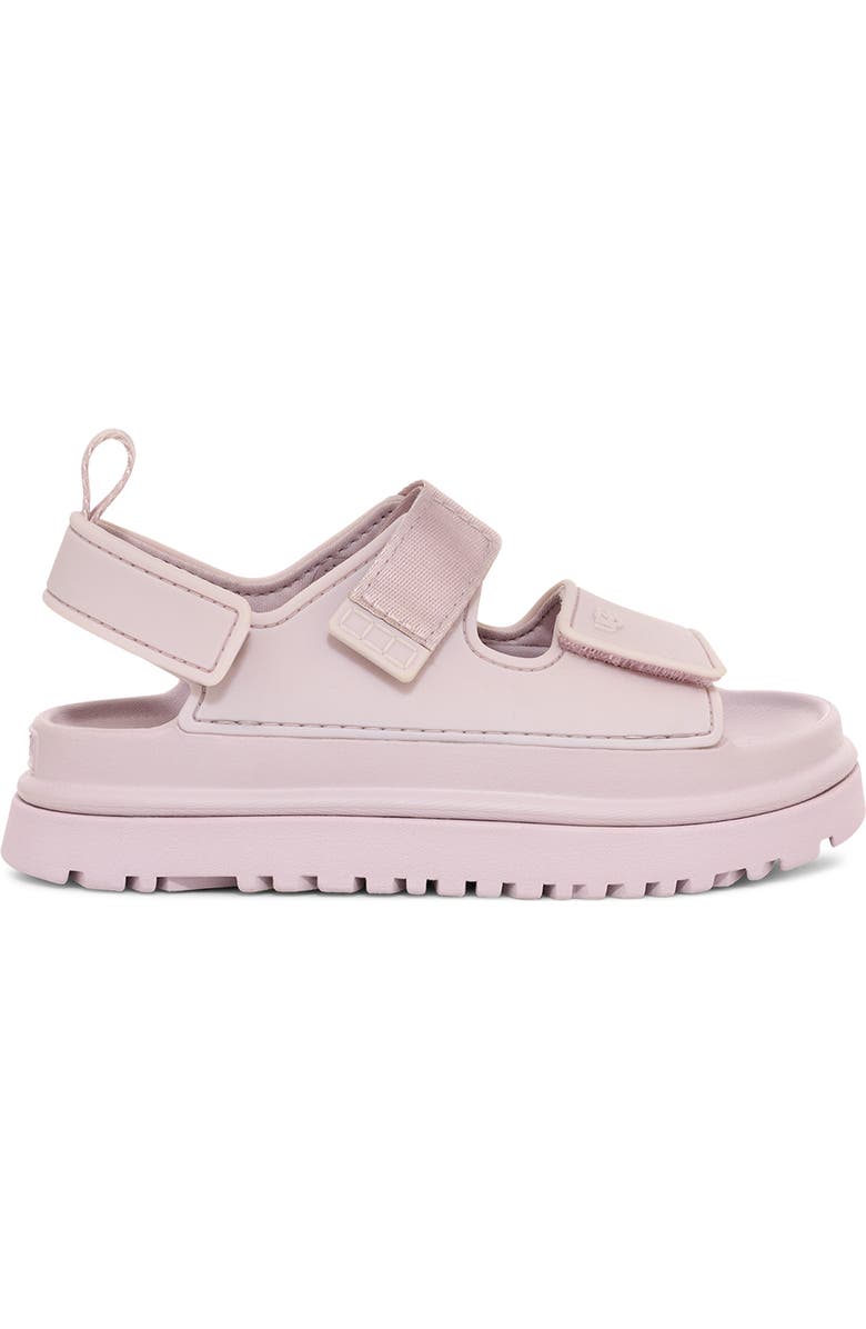 UGG<sup>®</sup> Kids' Goldenglow Water Friendly Slingback Sandal, Alternate, color, Bay Fog