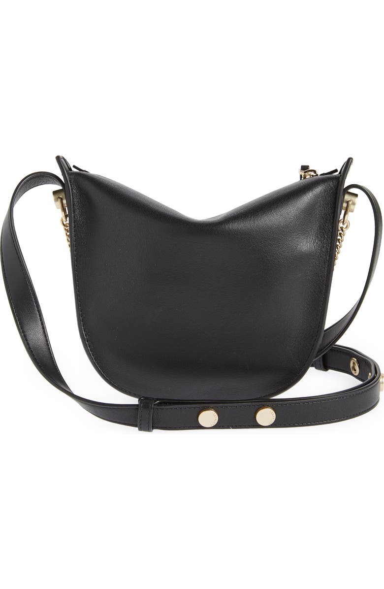 AllSaints Josephine Leather Crossbody Bag, Alternate, color,