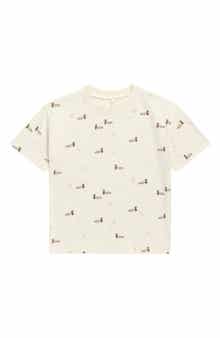 Kids' Relaxed Duck Print T-Shirt