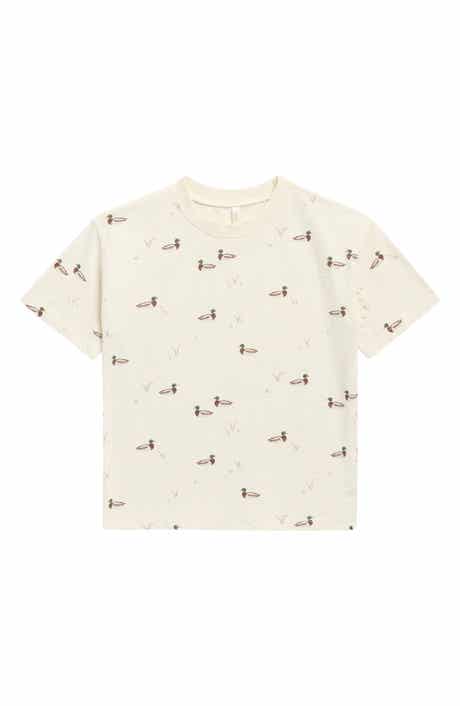 Kids' Relaxed Duck Print T-Shirt
