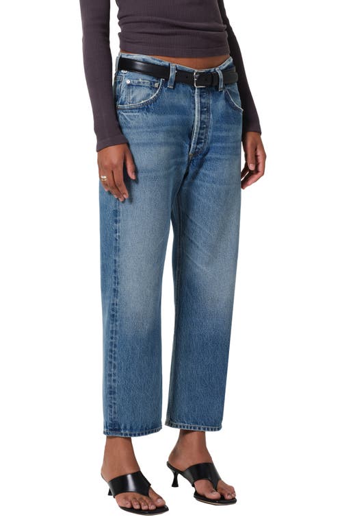 Citizen Of Humanity Citizens Of Humanity Winslow Crop Wide Leg Jeans In Pacifica