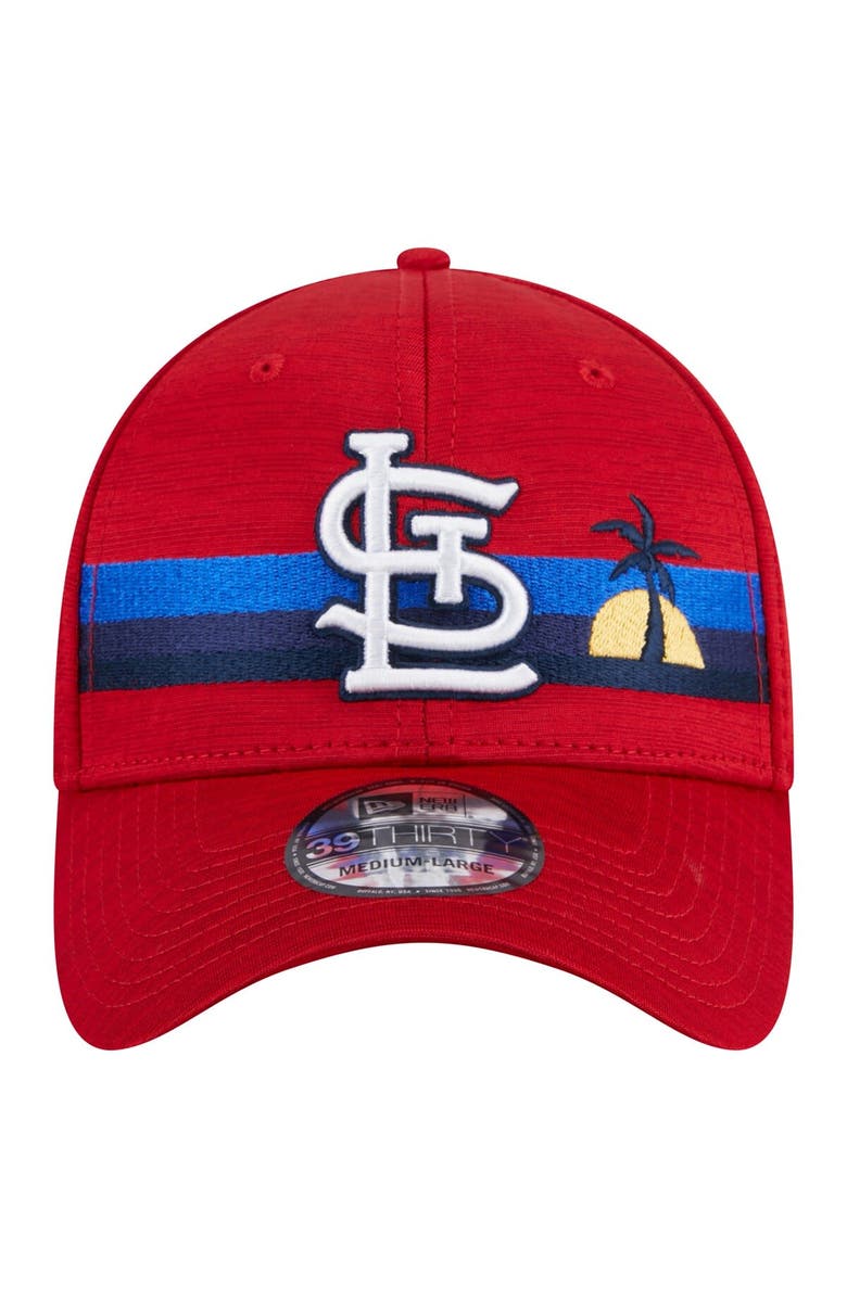 New Era Men's New Era Red St. Louis Cardinals Spring Training  Digi 39THIRTY Flex Hat, Alternate, color, 
