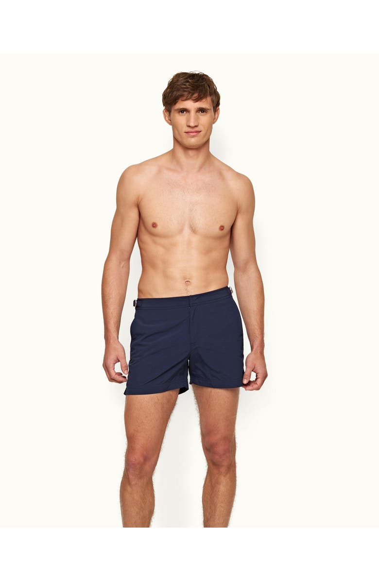 Orlebar Brown Setter Shorter Length Swim Shorts, Main, color, Navy