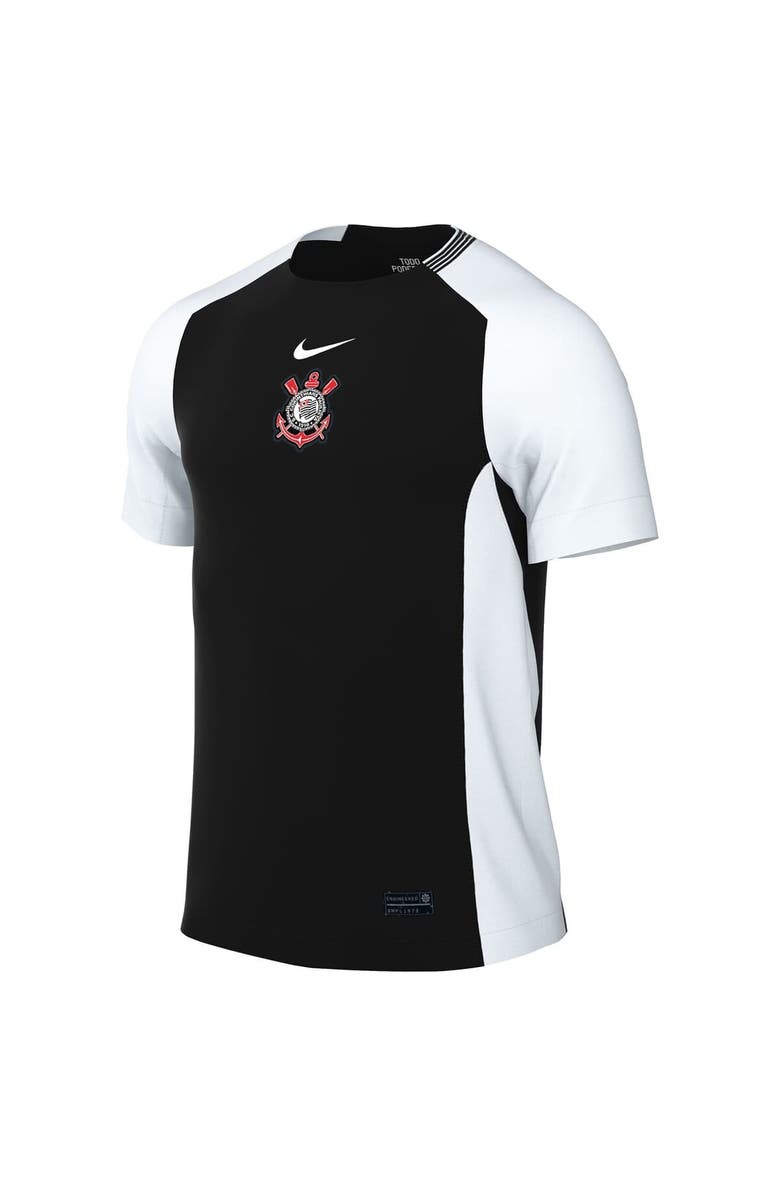 Nike Men's Nike Black Corinthians 2025/26 Away Replica Jersey, Alternate, color, Black