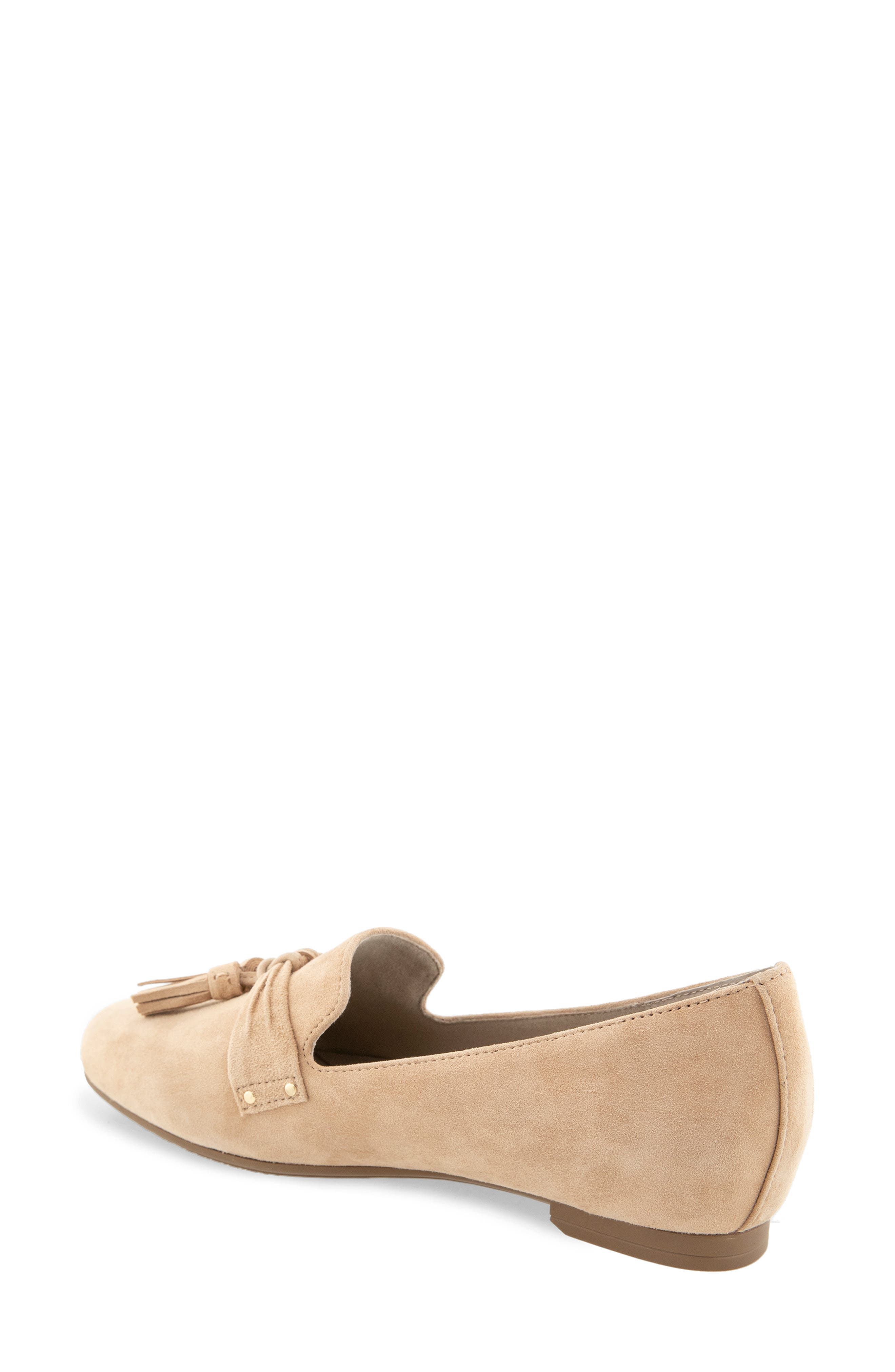 Ember Leather Loafer, Alternate, color, TAN SUEDE