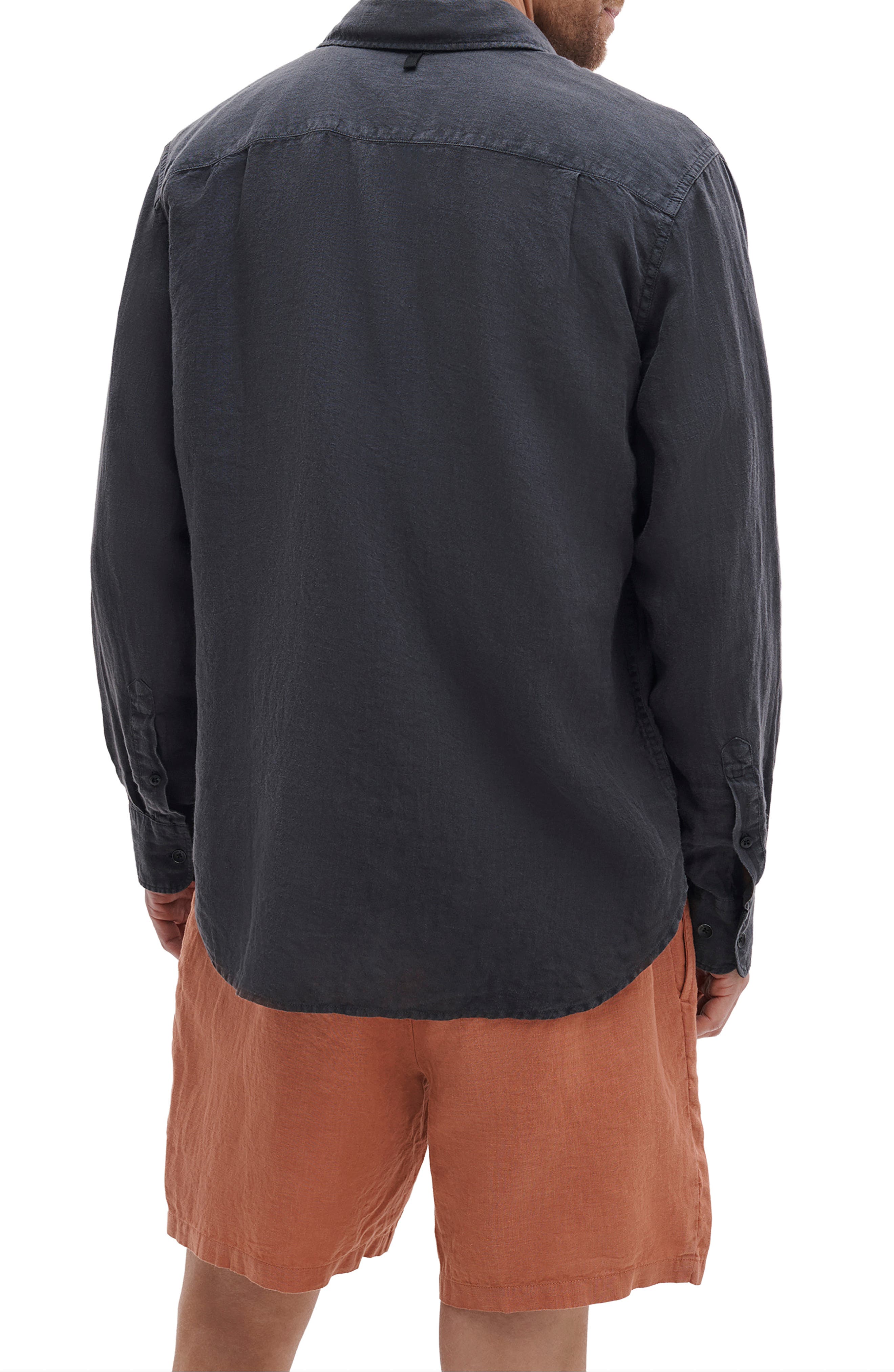Finch Linen Button-Up Shirt - image 2