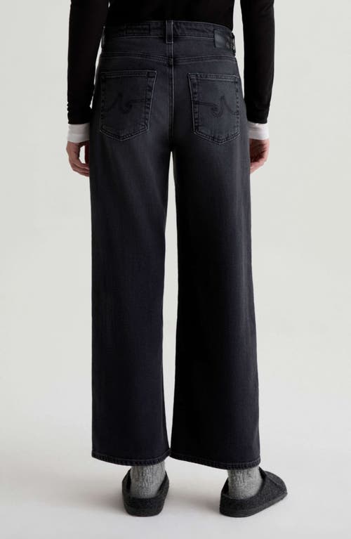 Ag Saige Mid Rise Ankle Wide Leg Jeans In Multi