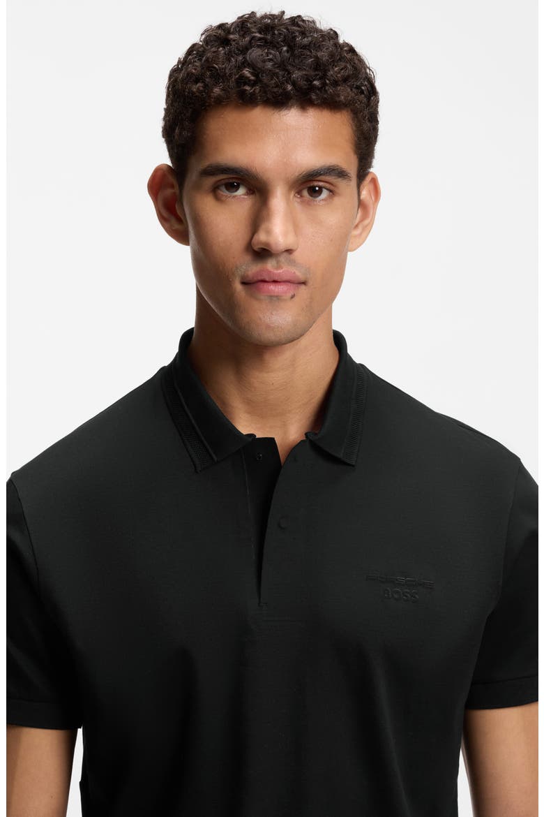 Spirit Cotton Polo, Alternate, color, BLACK