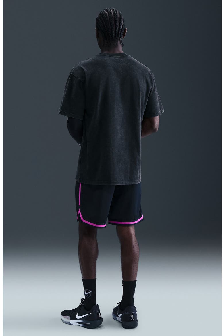 M90 Basketball Cotton T-Shirt, Alternate, color, BLACK