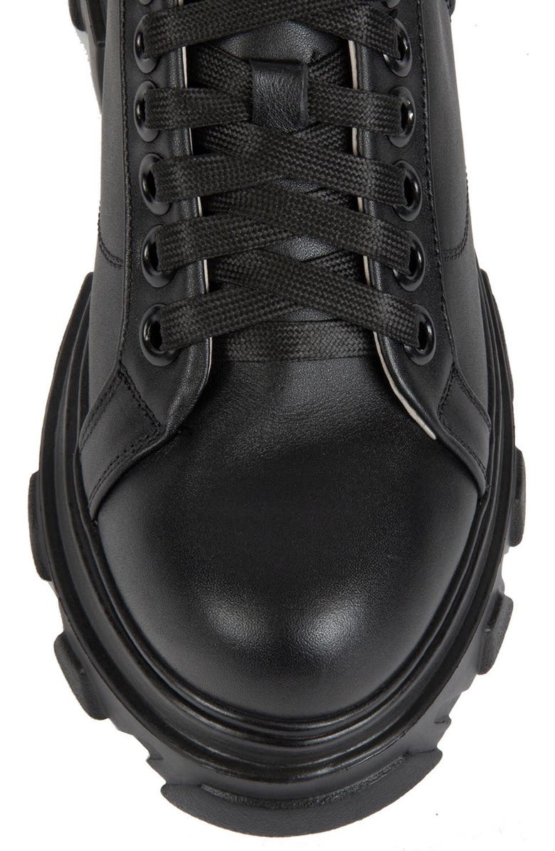 URBNKICKS The Collegiate Leather Sneaker, Alternate, color,