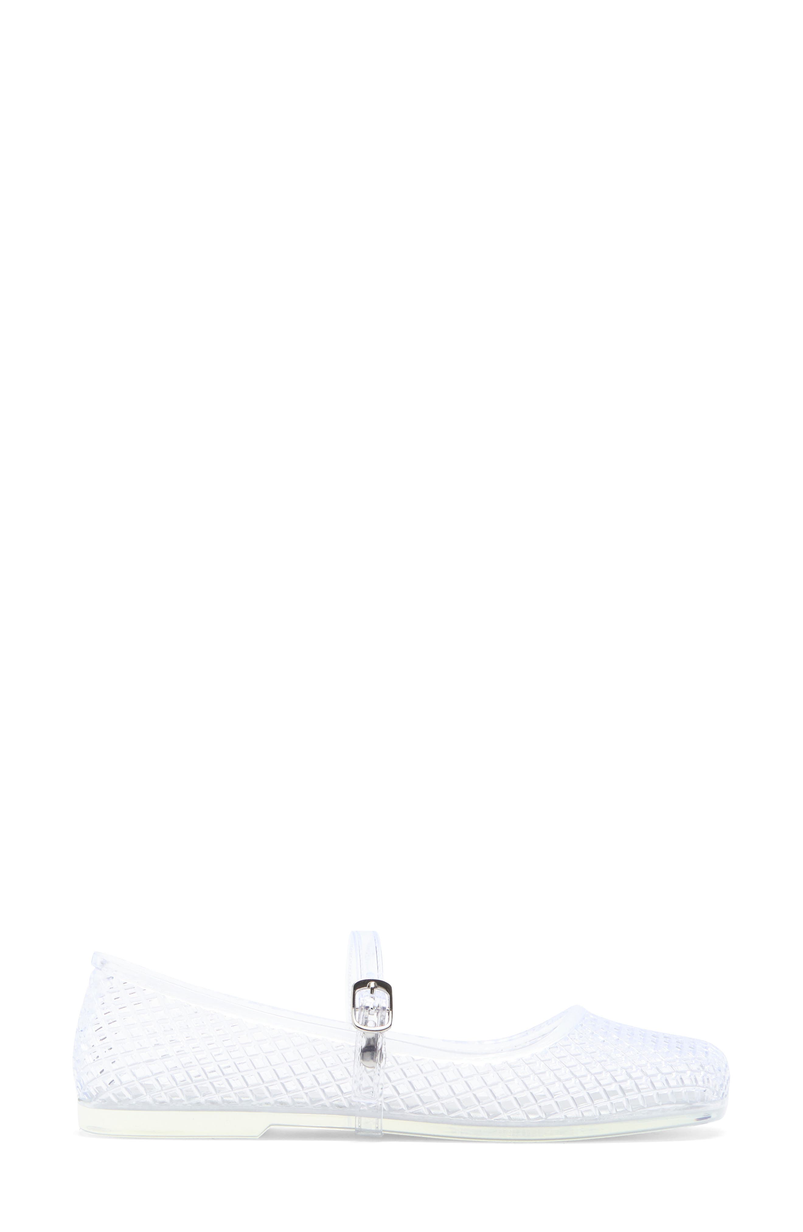 Jeffrey Campbell Breeze Jelly Mary Jane Flat, Alternate, color, Clear