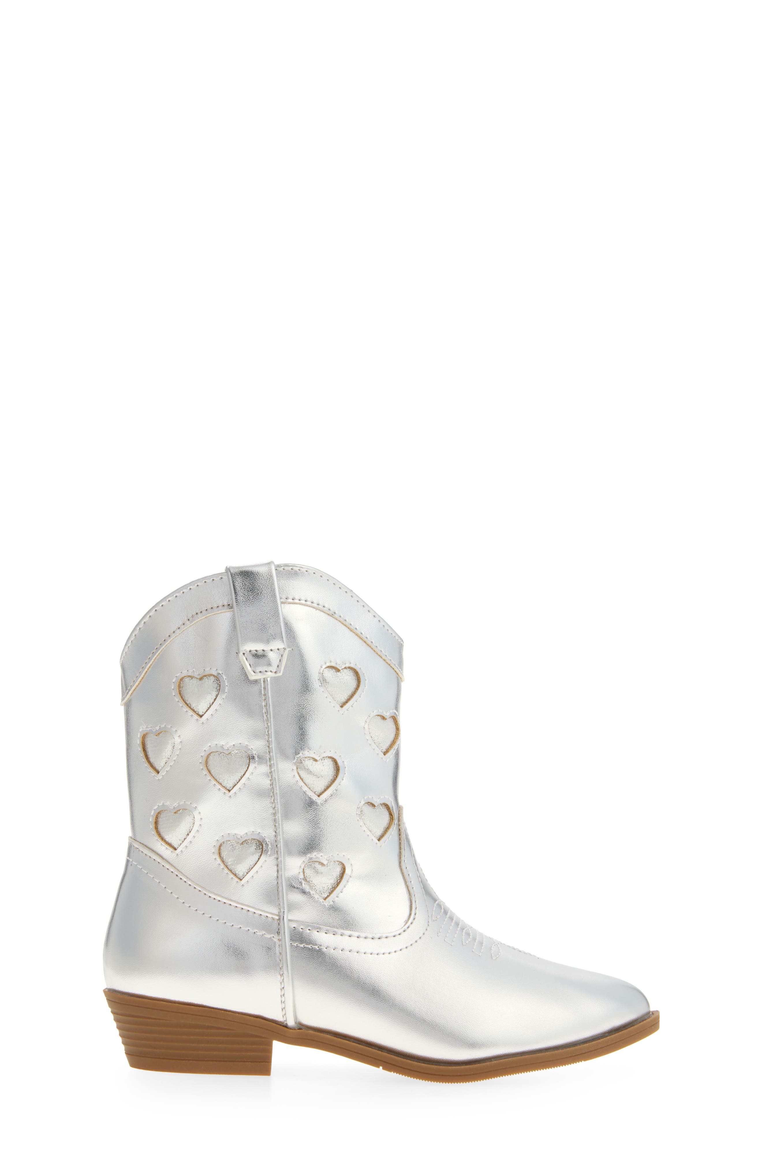 Tucker + Tate Kids' Cade Heart Western Boot, Alternate, color, 