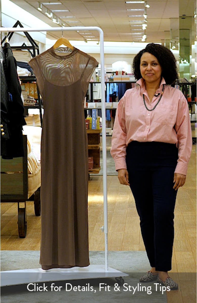 Charice Mock Neck Maxi Dress, sales video thumbnail
