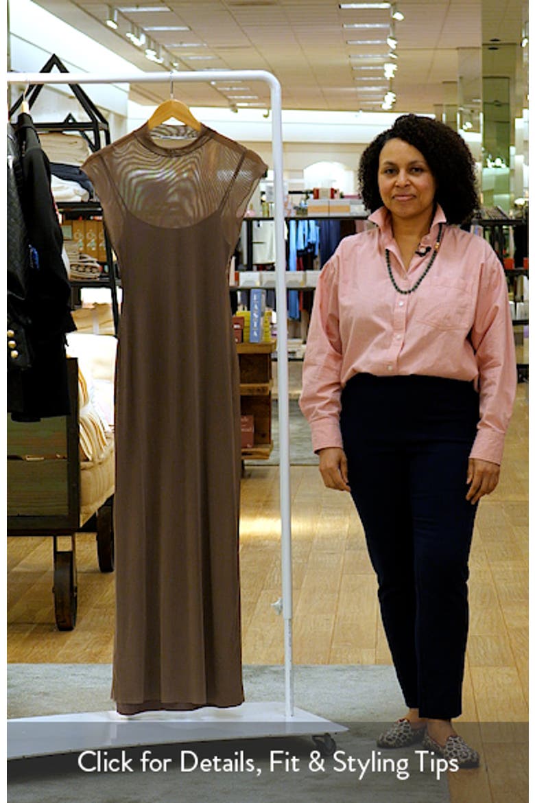 Charice Mock Neck Maxi Dress video