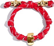 BaubleBar Knotty Initial Bracelet