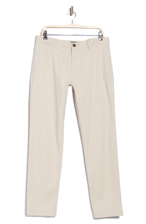 The Wallin Stretch Twill Trim Fit Chino Pants - 30-34 Inches Inseam