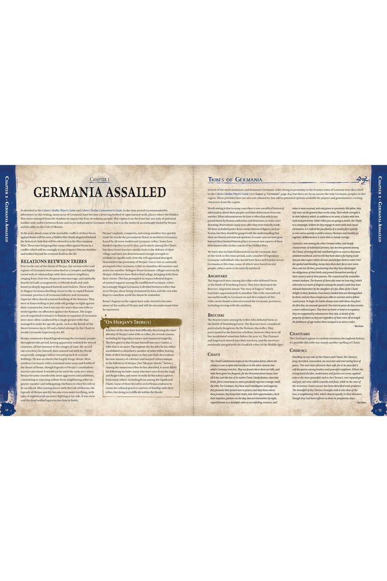 Germania Hardcover Adventure Book, Alternate, color, Multicolored