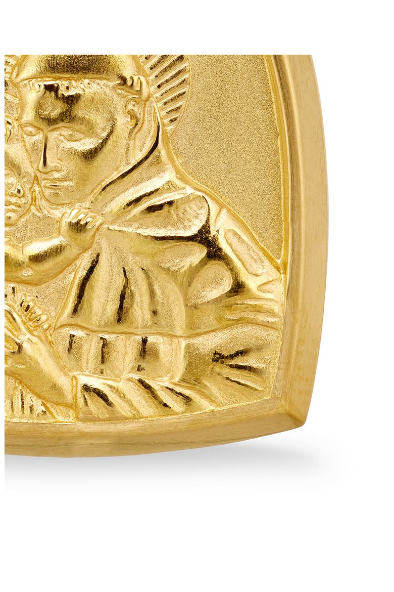 St. Anthony Amulet in 18K Yellow Gold, Alternate, color, 18K YELLOW GOLD