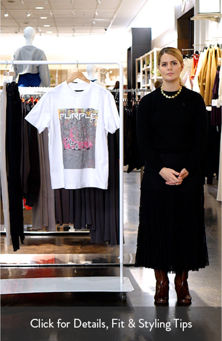 Race Car Cotton Graphic T-Shirt, sales video thumbnail