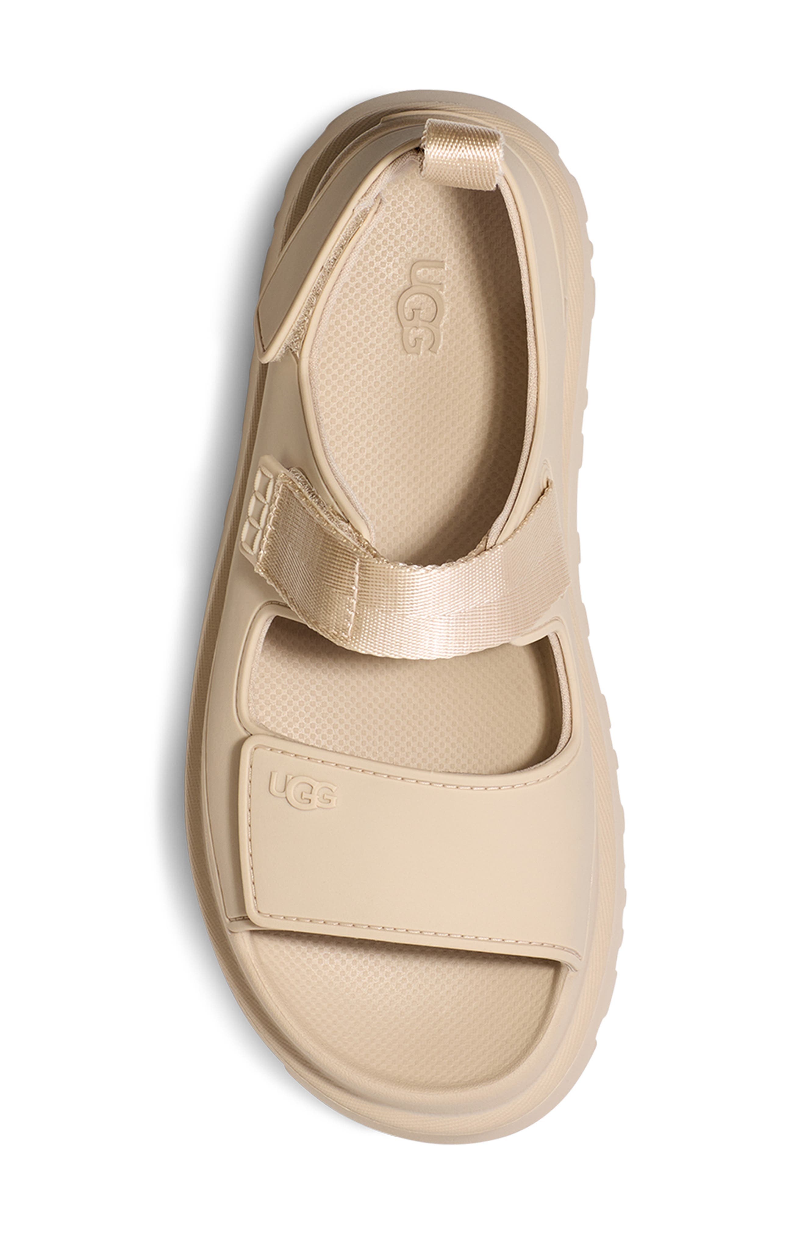UGG<sup>®</sup> Goldenglow Slingback Sandal, Alternate, color, Sea Salt
