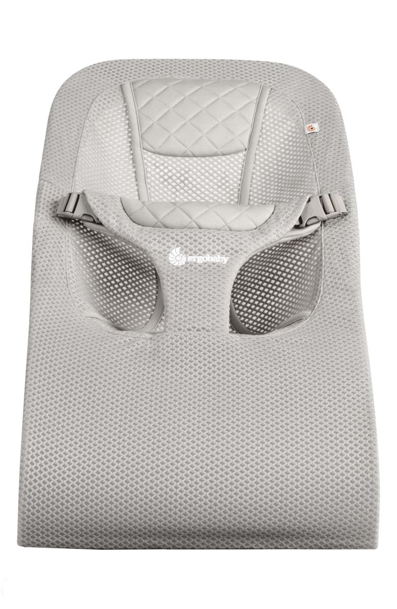 ERGObaby Evolve Mesh 3-in-1 Bouncer, Main, color, Light Grey