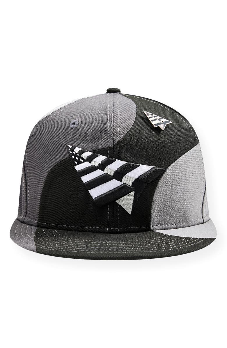 PAPER PLANES Planes Spiral 9Fifty Hat, Main, color, Black