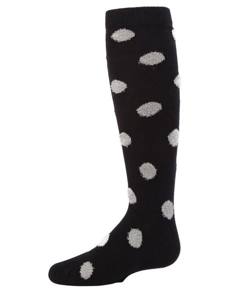 Fun & Fuzzy Polka Dot Knee Socks (Little Kid & Big Kid)