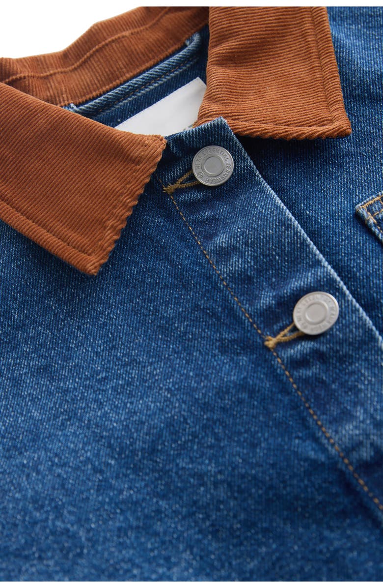 NEXT Kids' Denim Carpenter Jacket, Alternate, color, Blue