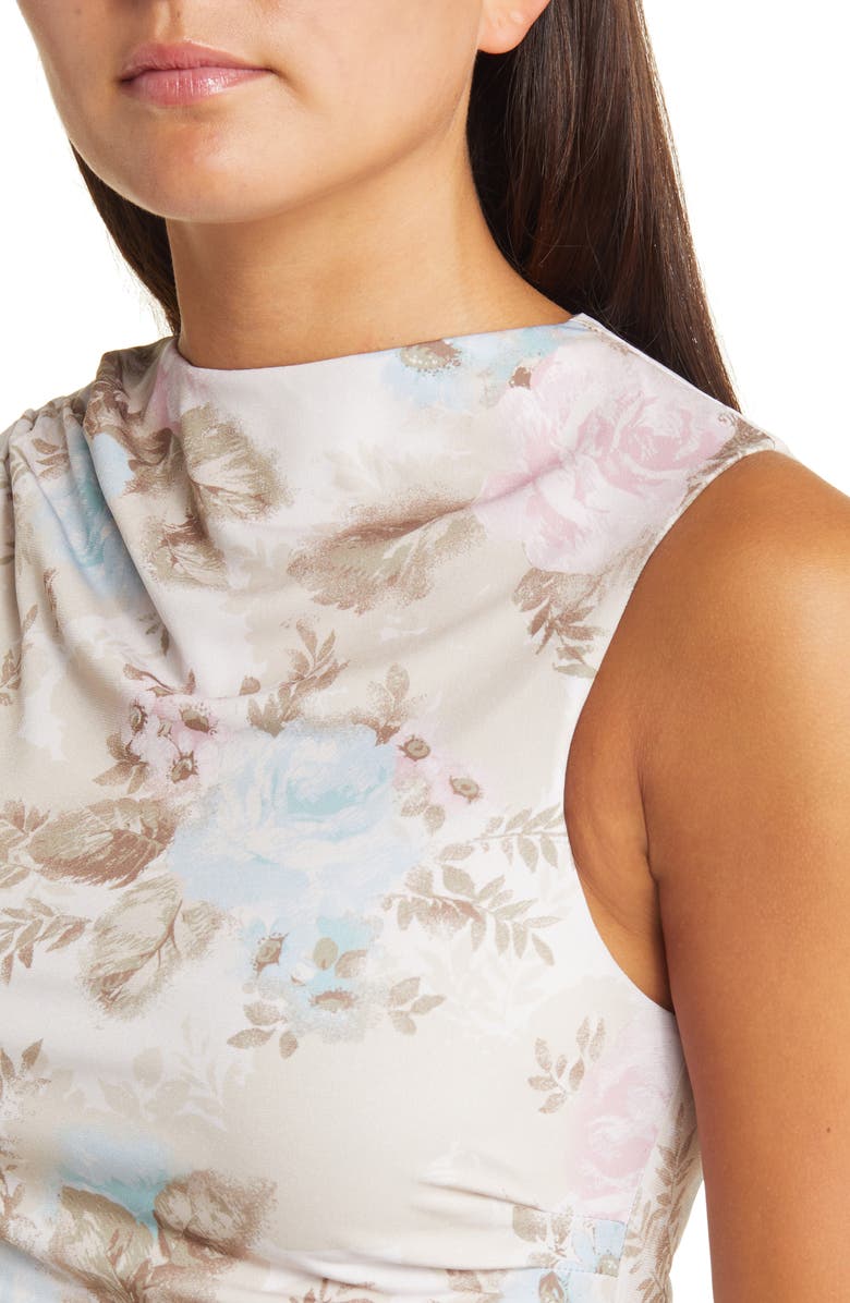 WAYF Siete Ruched Sheath Dress, Alternate, color,