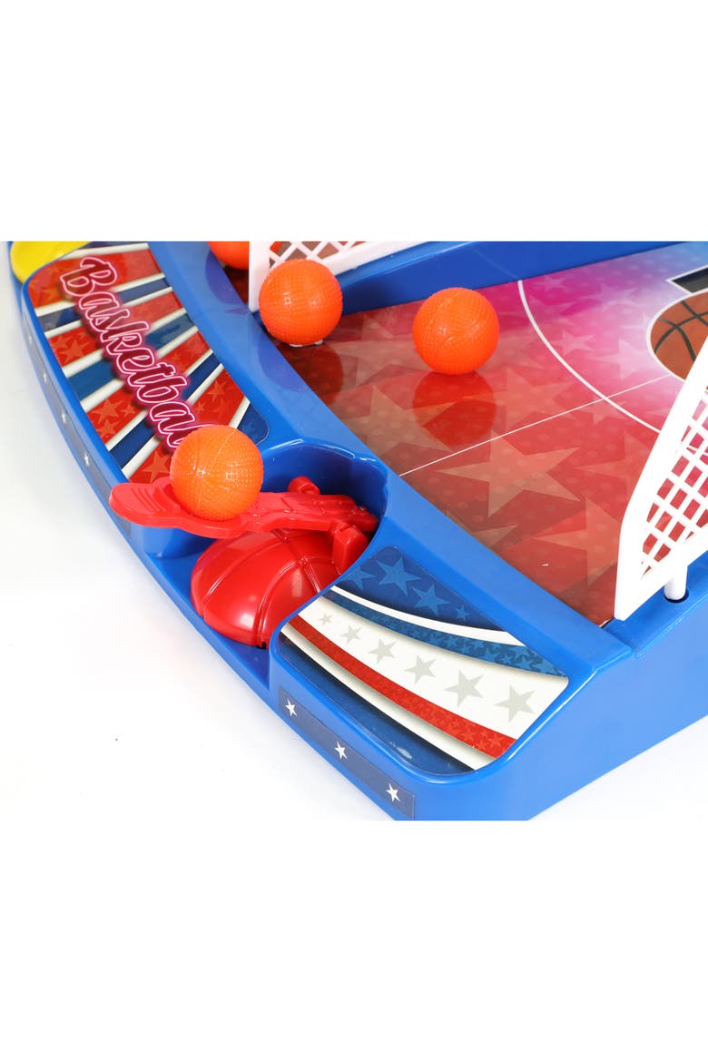 Electronic Basketball Tabletop Game, 6+, Alternate, color, Multicolored