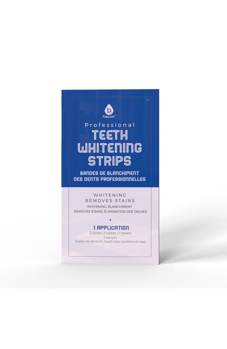 PURSONIC Professional Teeth Whitening Strips, Alternate, color, Blue