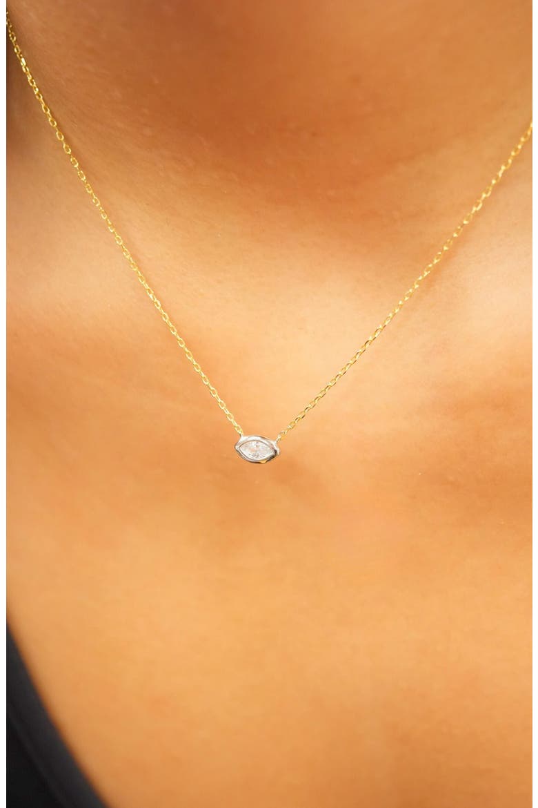 Pendant Necklace, Alternate, color, GOLD/ SILVER