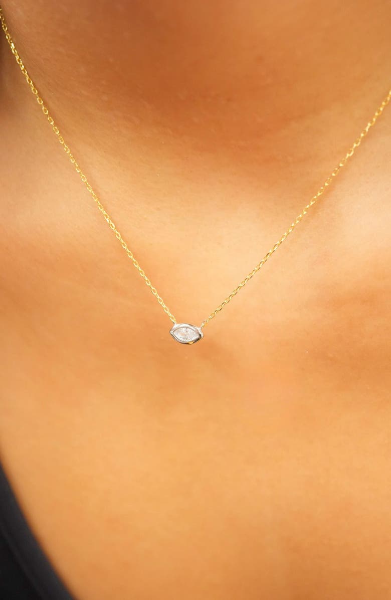 Argento Vivo Sterling Silver Pendant Necklace, Alternate, color, Gold/ Silver