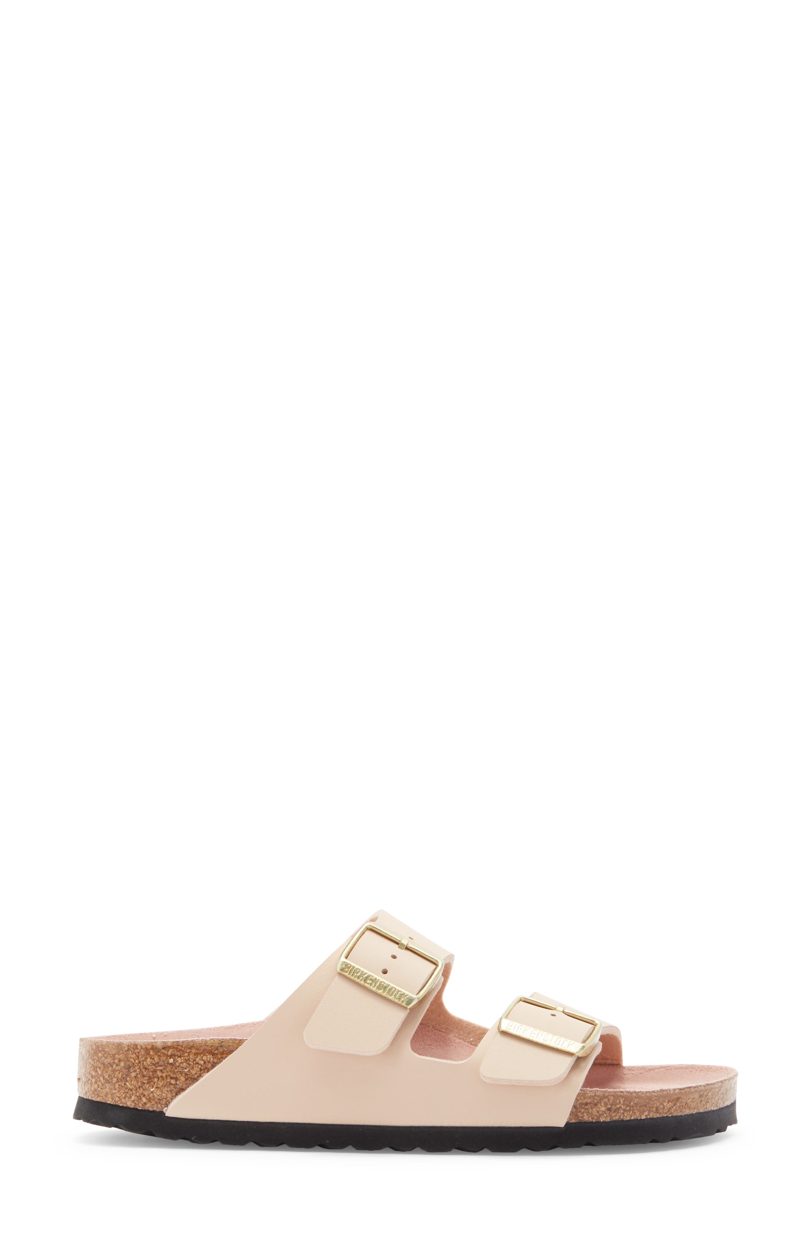 Birkenstock Arizona Triples Slide Sandal, Alternate, color, New Beige Pink