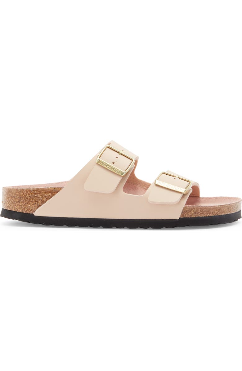 Birkenstock Arizona Triples Slide Sandal, Alternate, color, New Beige Pink