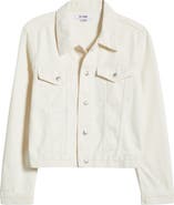 Re/Done Shrunken Denim Trucker Jacket