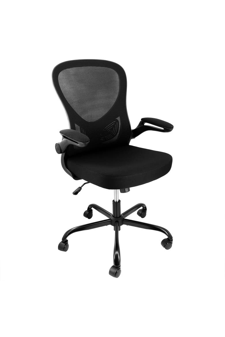 High Back Adjustable Office Chair, Main, color, Black