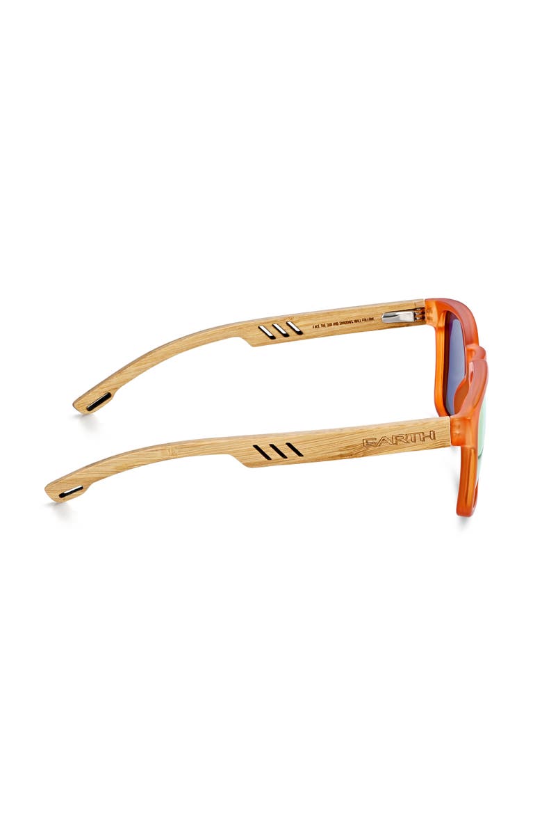 Haven Polarized Sunglasses, Alternate, color, Bamboo/Orange