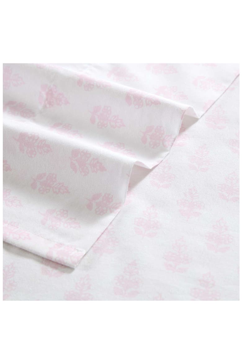 Francesca 4-Piece Cotton Sheet Set, Alternate, color, BRIGHT PINK
