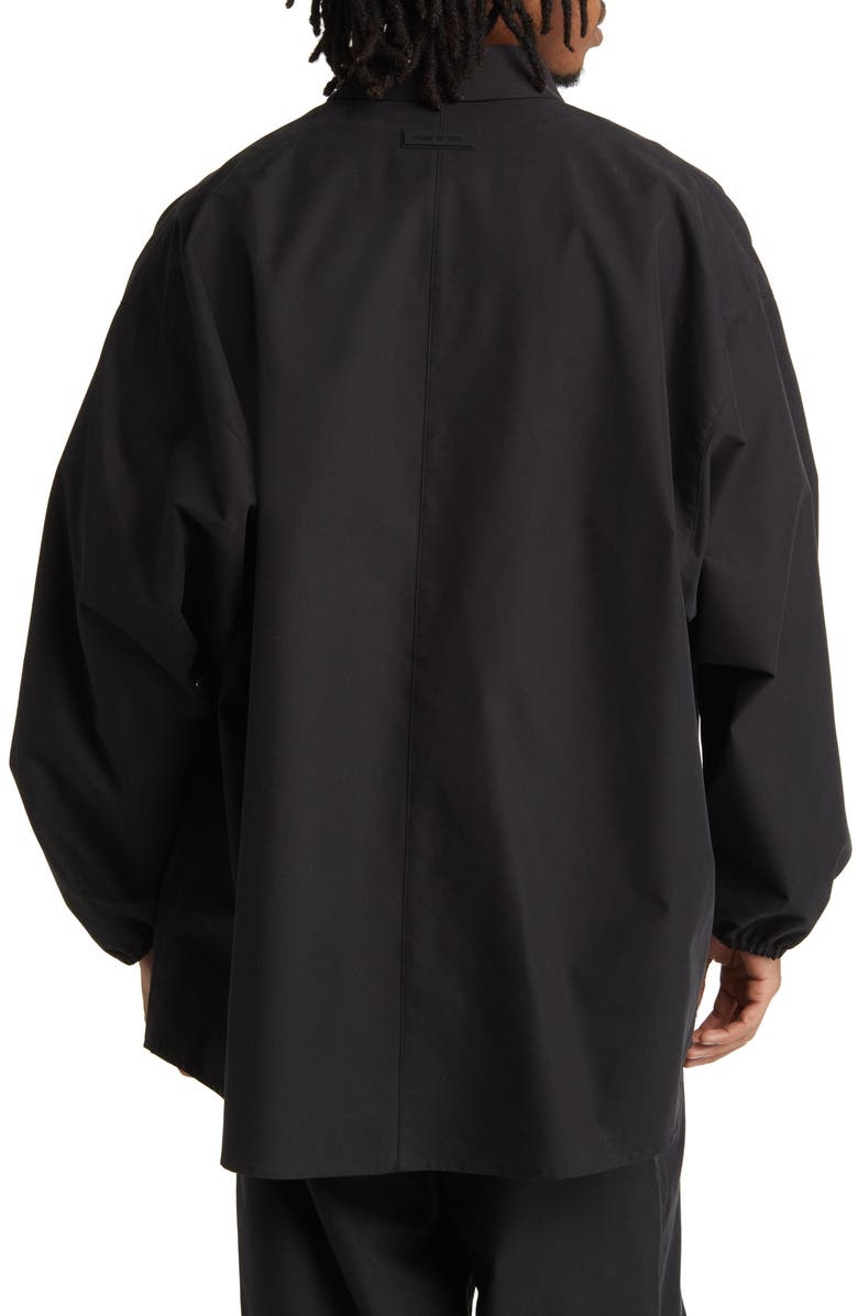 Fear of God Essentials Oversize Button-Up Shirt Jacket, Alternate, color,