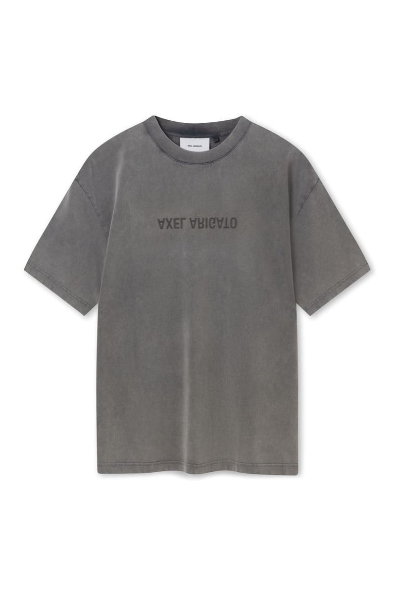 Distort Washed T-Shirt, Alternate, color, Steel Grey