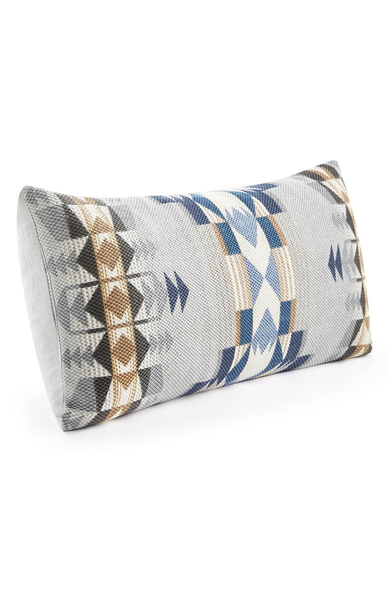 Pendleton Desert Dawn Hug Accent Pillow, Alternate, color, Gray