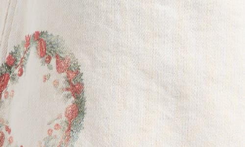 Free People Good Luck Floral Print Barrel Jeans In Multi